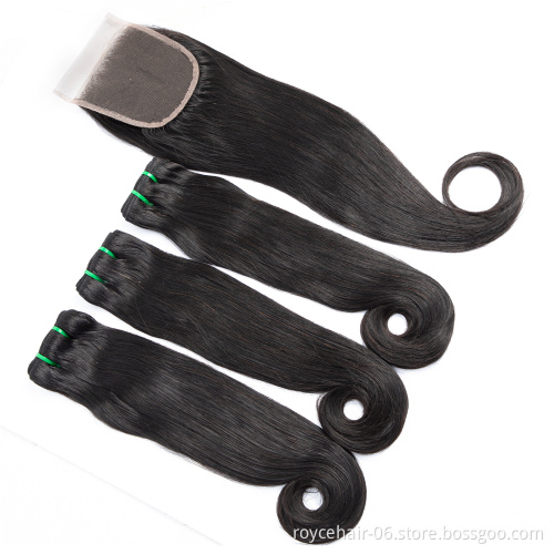 High Grade Wholesale Price  Fumi Hair Spring Curly Weave Super Double Drawn Human Hair Bundles Extension